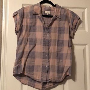 Plaid top